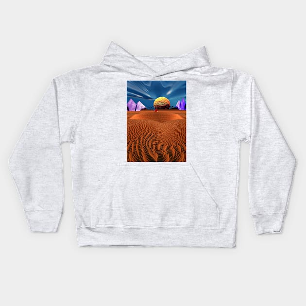 Desert City Kids Hoodie by mister-john